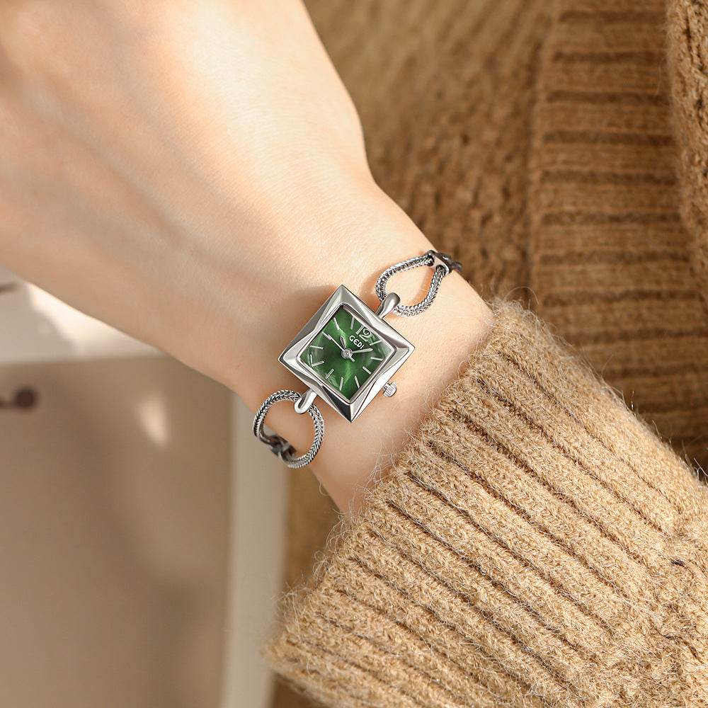 Gedi Vintage Sugar Cube Ladies’ Bracelet Watch