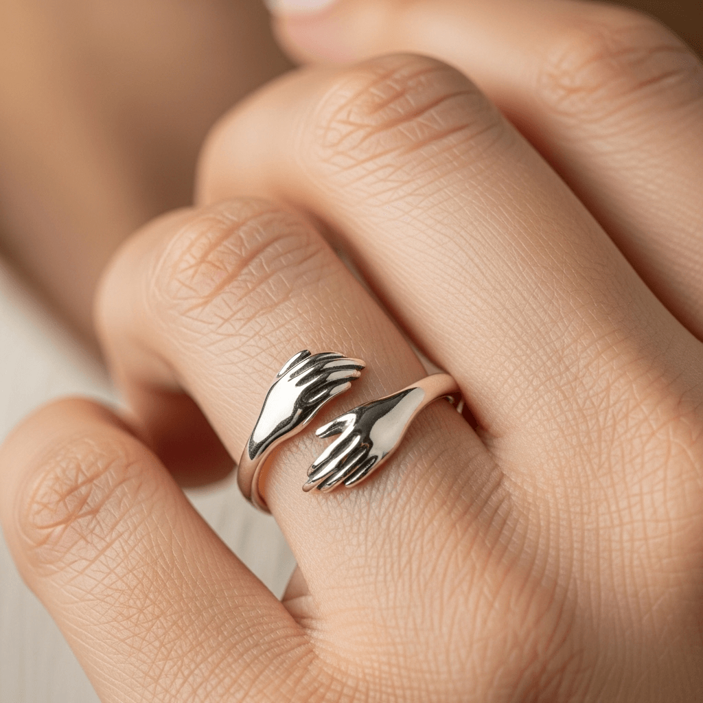 Adjustable Hug Ring – Symbol of Love & Care
