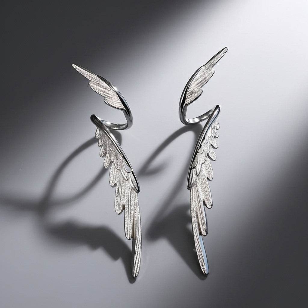 Feather Wings Earrings - Retro High